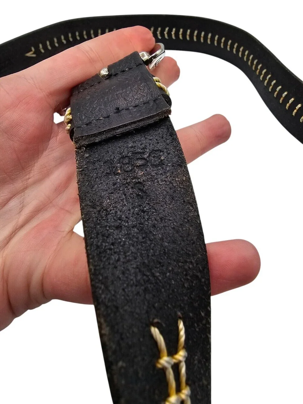 Levis Leather Belt Womens Small Western Boho Hippie Cottage Festival